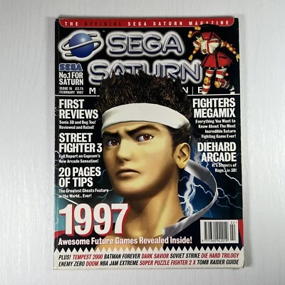 £11.60 • Buy Official Sega Saturn Magazine VTG - Issue # 16 FEBRUARY 1997 - STREET FIGHTER 3