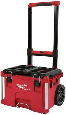 Rolling Tool Storage Box Organizer 22 In. Wheels Mobile Stackable Packout System • $170.95