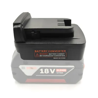 Battery Adapter Fits For Bosch 18V Converter To Milwaukee M18 18V Li-ion Battery • £12.69