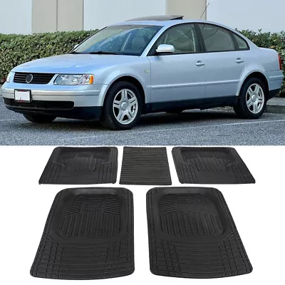 5X Full Set Car Floor Mats All Weather XPE Carpets Liner For VW Passat 1997 2005 • $49.29