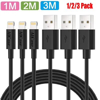 IPhone Charging Cable USB Charger Data Cord For Apple IPhone 14 13 12 Pro Max 8 • $10.59