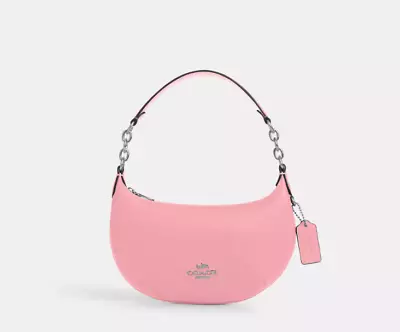 Nwt Coach Pink Pebble Leather Mini Payton Hobo Cn011 Shoulder Bag Handbag Purse • $119.99