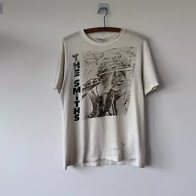 VTG The Smiths Meat Is Murder Morrissey Promo T Shirt 1985 Single Stitch Hanes • $599.99