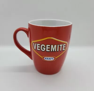 Kraft Vegemite Logo Collectable Red Coffee Mug Australia Promo Novelty FREE POST • $22