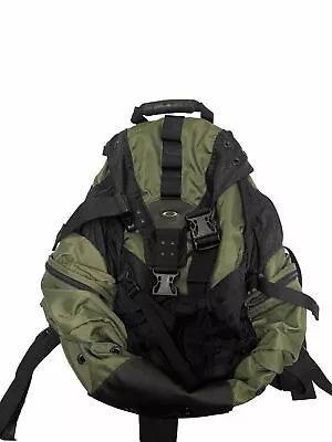 Oakley Backpack Icon Pack Olive Tactical Vintage Great Condition Hiking • $89.99