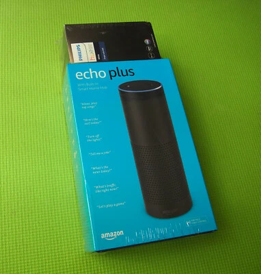 $168.88 • Buy Amazon Echo Plus (1st Gen) With Built-in Smart Home Hub+Philips Hue Bulb A60/E27