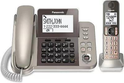 NEW! Panasonic KX-TGF350N Corded / Cordless Phone Combo With Answering System • $64.50