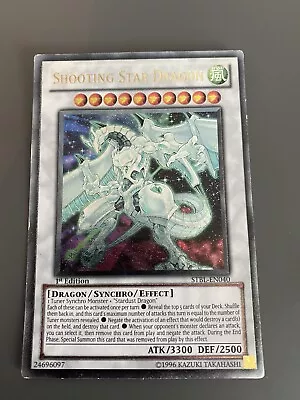 Shooting Star Dragon Ultimate Rare 1st Edition STBL-EN040 YuGiOh • £2.20