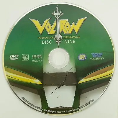 Voltron: Defender Of The Universe Edition 3 Disc 9 (DVD 2007) *Replacement DVD • $8.95