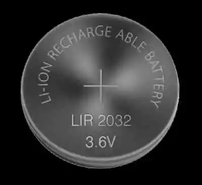 1 Rechargeable Lir2032 Eunicell 3.6 Volt Lithium  Batteries Battery Ship Syd • $4.99