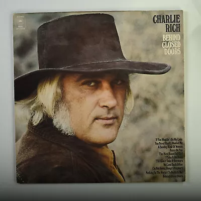 Charlie Rich  Behind Closed Doors Epic  EPC 65716 UK 1973 EX/VG+ Condition  • £1.99