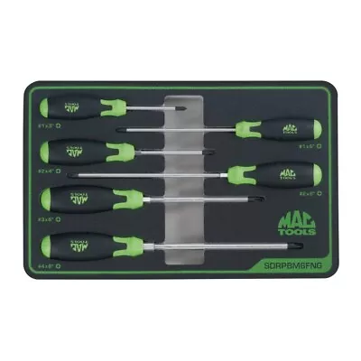 Mac Tools 6pc Philips Screwdriver Green Set • $65.57