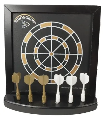 New~Mini Dart Board Bar Darts 6 Magnetic Darts Desktop Dart Board Game 10 X10   • $9.99