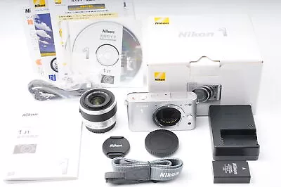 [MINT] Nikon 1 J1 10.1MP Digital Camera Silver W/ VR 30-110mm Lens From JAPAN • $225.78