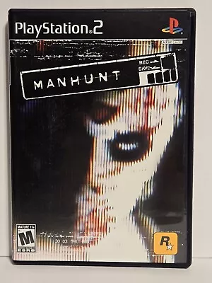 Manhunt PS2 (Black Label) • $24