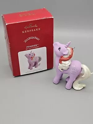 2021 Hallmark Keepsake Hasbro My Little Pony POWDER Christmas Tree Ornament  • $15