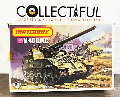 Matchbox - Pk-86 - M-40 G.m.c. - Tank - Armour - 1:72 Model Kit - Complete 🔥 • $18.99