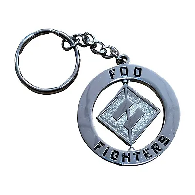 FOO FIGHTERS Official Metal Spinning Keyring Keychain • $24.99
