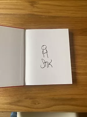 £325 • Buy Stik Signed Book With Doodle Sketch (like Thierry Noir, Banksy, Eine, Kaws)