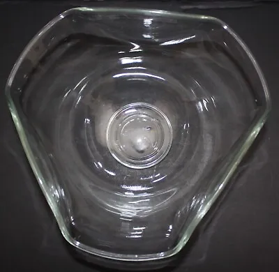 Vintage Clear Glass Chip Bowl 10  • $7.99