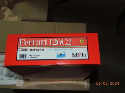 Model Factory Hiro 1/12 F1 Ferrari 126c2 San Marino Gp Kit Mfh K-435 • $829.99