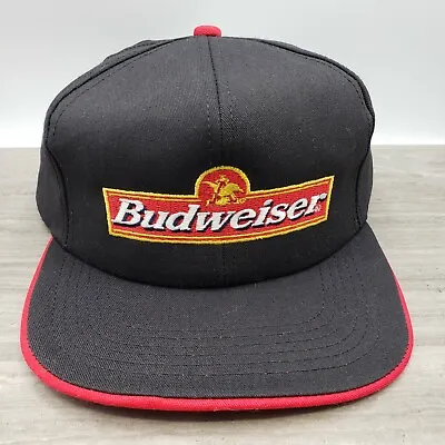Vintage Budweiser Classic America Lagar K-Products Snapback Adult Ball Cap Hat • $17.99