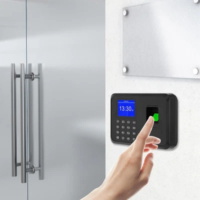 £37.80 • Buy 2.4in Screen Biometric Fingerprint Password Attendance Machine Time Clock NDE
