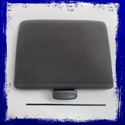 97 - 03 FORD F150 CENTER CONSOLE JUMP SEAT SMALL LID 11  X 9  DARK GRAY GREY X25 • $39.99