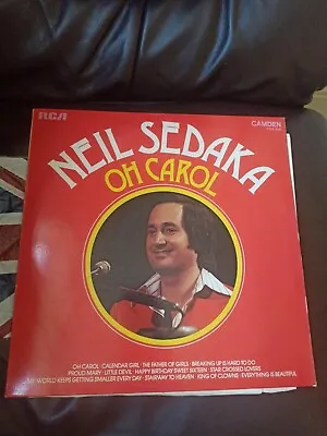 Neil Sedaka Oh Carol Cds 1147 Vinyl Record Lp • £2