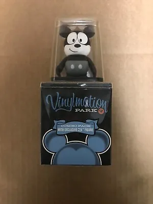 Disney Vinylmation Park 4 Plane Crazy Mickey Combo Topper & Mystery Figure • $25