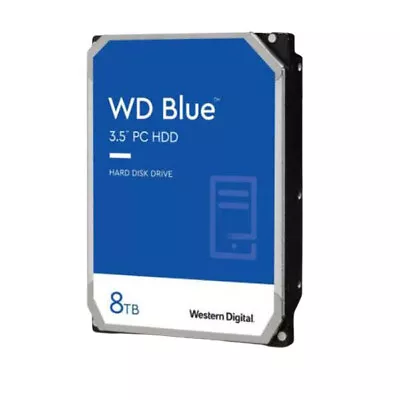 Western Digital Blue 8TB 3.5  SATA Hard Drive Brand New 2 Years Warranty • $269