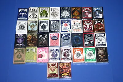 Bicycle Collectable Playing Cards  NEW  SEALED DECKS  You Pick • $5