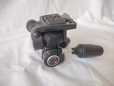 Manfrotto 804rc2 Tripod Head + Quick Release PLATE - V.Good Working Condition  • £49.99