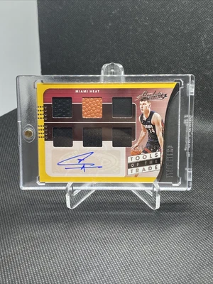 $650 • Buy 2019-2020 Tyler Herro Tools Of The Trade Auto Memorabilia Rookie Card 7/149