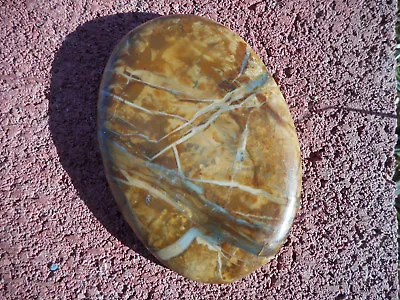 Morrisonite Jasper Beautiful Large Cabochon 55 Grams Used Lapidary • $25