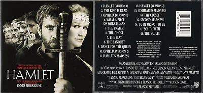 ENNIO MORRICONE HAMLET CD SOUNDTRACK Movie Music Audio MEL GIBSON Glenn Close • $8.50