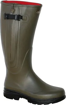 La Chasse® Neoprene  Arles  Zippered Rubber Boots Hunting Boots • £125.27