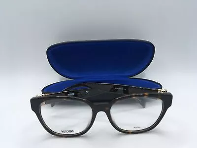 Moschino MOS524 Men's Brown Frame  Demo Lens Square Eyeglasses 53MM • $53.99