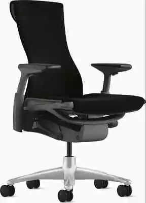 Herman Miller  Embody Office Chair - Black  Fabric   Open Box • $849.11