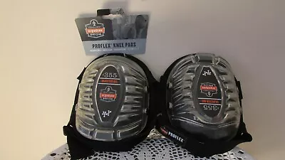 ERGODYNE 355 Knee Pads Universal Hard Shell Style Injected Gel Unused FREE SHIP • $30