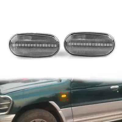 Sequential LED Side Marker Light Turn Signal Lamp For Mitsubishi Pajero Sport 2G • $15.30