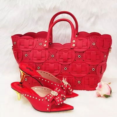 Women Shoes Bag Matching High Quality Design Matching Shoes And Bag • $107.53