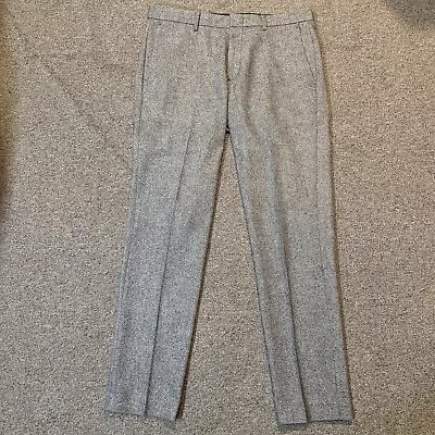 J Crew Pants 32x32 Thompson Slim Fit Tweed Wool Blend Gray • $32