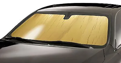 GOLD Custom Fit Sun Shade For Volvo Vehicles Windshield Heat SunScreen Shield • $51.99