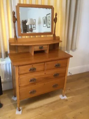 Edwardian Satinwood Dressing Table • £99