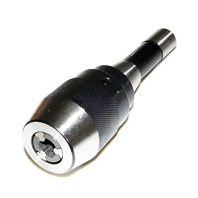 1/2  Self-Tighten Keyless Drill Chuck Integrated With  R8 Shank High Precision  • $118.95