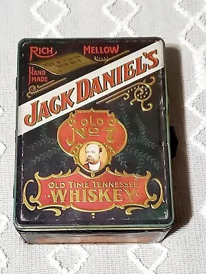 Vintage Jack Daniels Old No 7 Tennessee Whiskey Poker Set In Collector Tin ** • $50