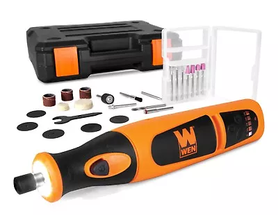 WEN 23072 Variable Speed Li-Ion Cordless Rotary Tool Kit With 24-Piece Accessory • $31.66