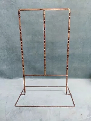 Vintage Metal Chip Rack Display Stand Advertising Countertop Double Sided • $49.99