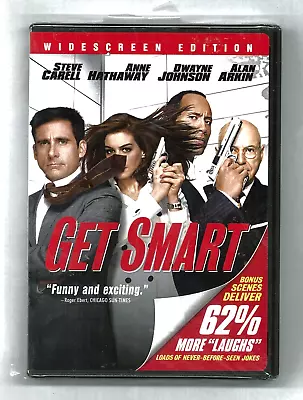 SEALED NEW DVD: GET SMART Steve Carell Dwayne Johnson W/S Comedy Espionage 2008 • $7.99